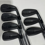Cobra Forged Tec Black (2023) Iron Set 5-P+G Stiff Flex