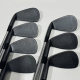 Cobra Forged Tec Black (2023) Iron Set 5-P+G Stiff Flex