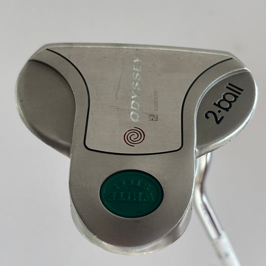 Odyssey White Steel 2Ball 33 Inch Putter