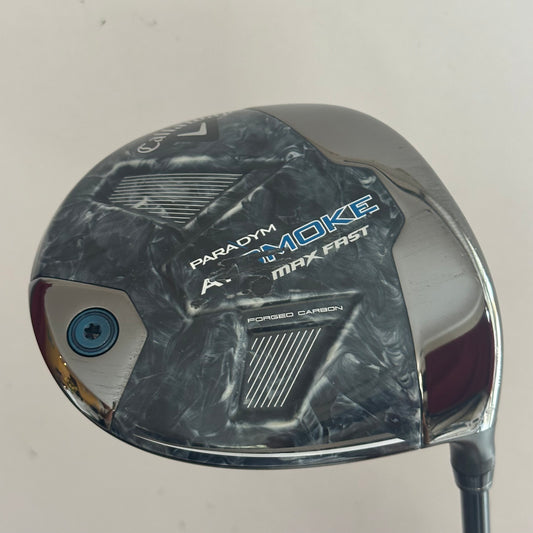 Callaway Paradym Ai Smoke Max Fast 10.5* Driver Stiff Flex Headcover Included