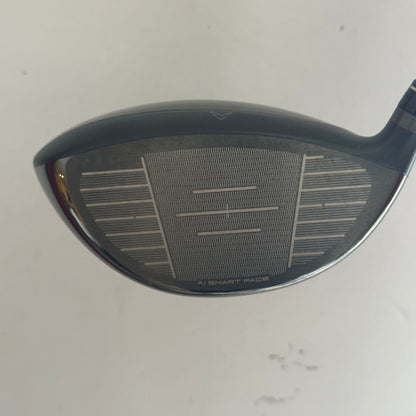 Callaway Paradym Ai Smoke Max Fast 10.5* Driver Stiff Flex Headcover Included