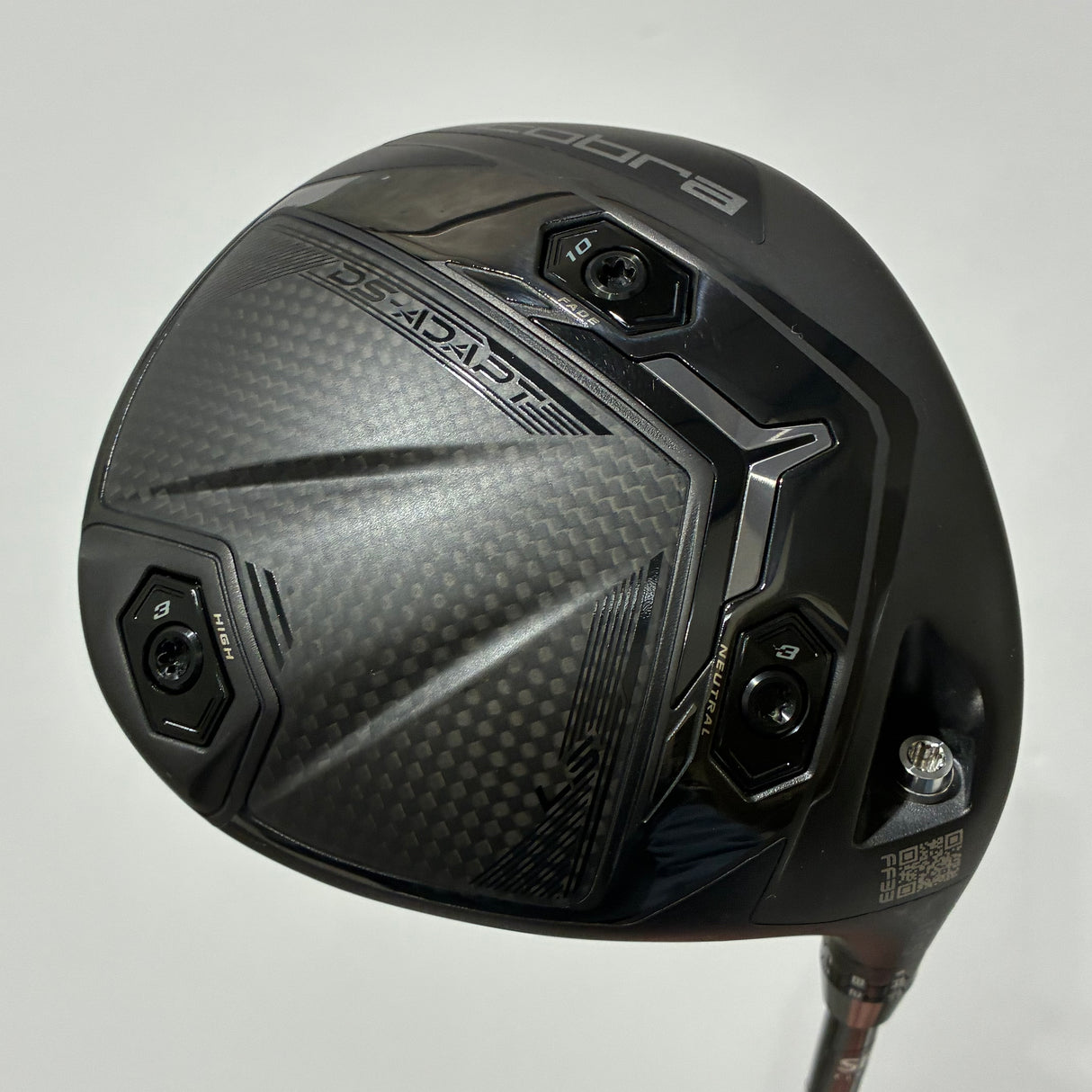 Cobra DS-Adapt LS 10.5* Driver Stiff Regular Flex Headcover Included