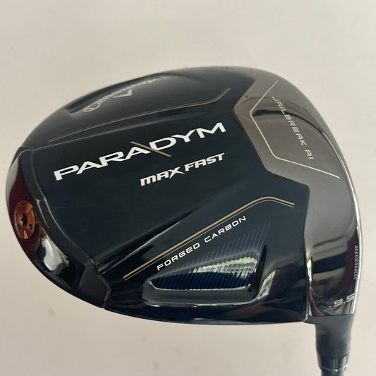 Callaway Paradym MAX FAST 9.5* Driver Stiff Flex Headcover Included