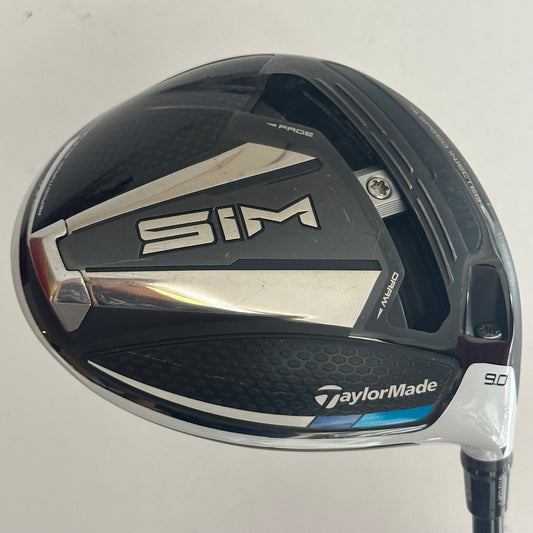 TaylorMade Sim 9* Driver Stiff Flex Headcover Included