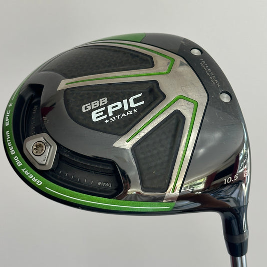 Callaway GBB Epic Star 10.5* Stiff Flex  Headcover Included