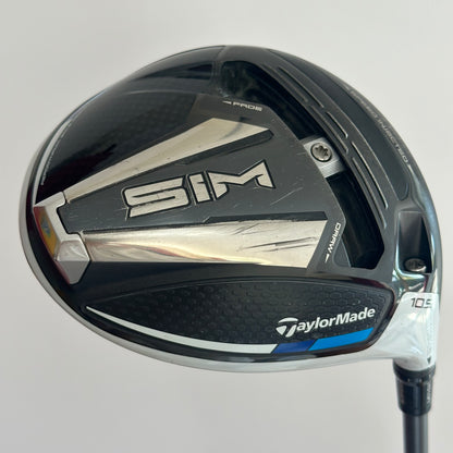 TaylorMade Sim 10.5* Driver Stiff Flex Headcover Included
