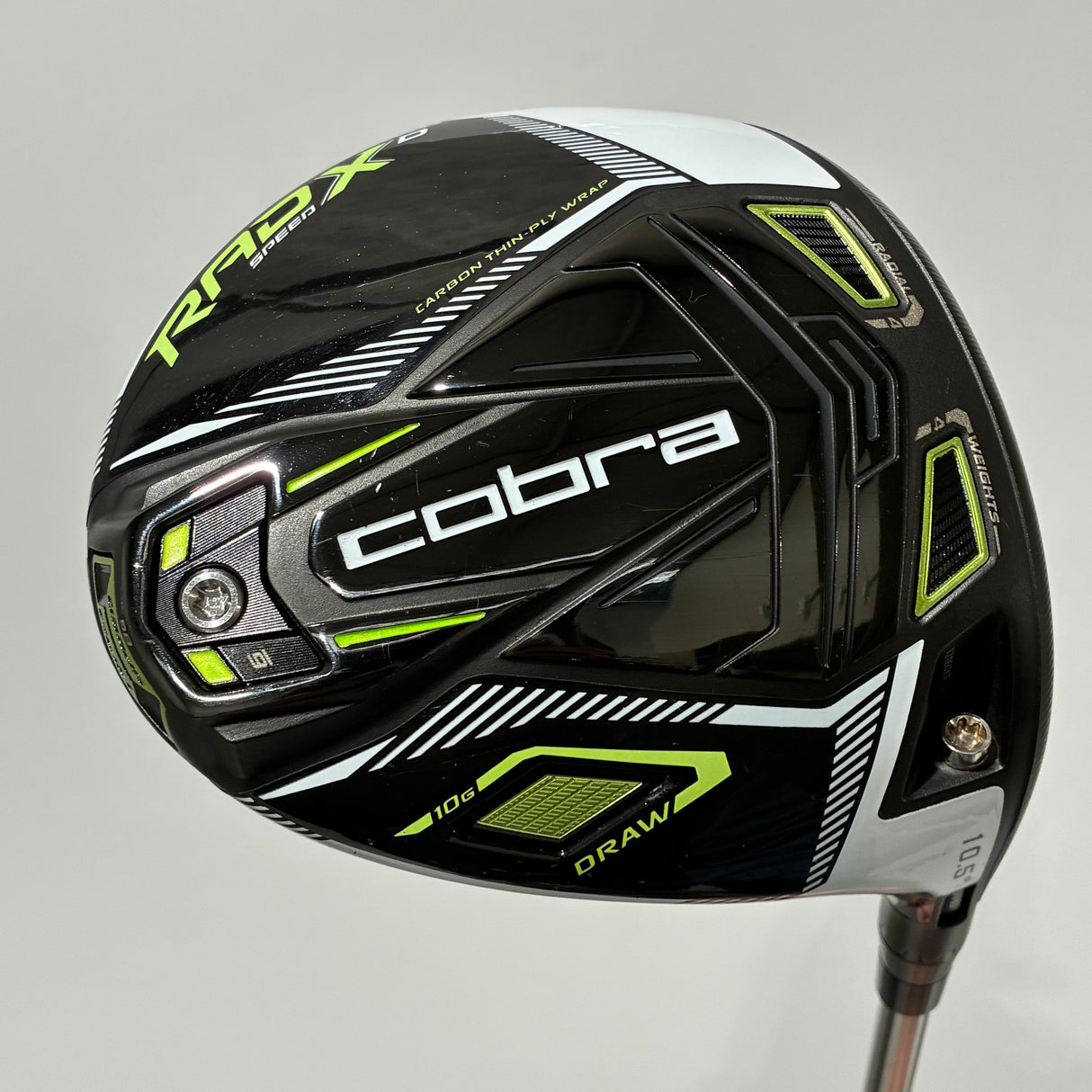 Cobra Radspeed XD 10.5* Driver Stiff Flex Headcover Included