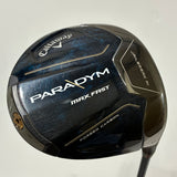 Callaway Paradym Max Fast 10.5* Driver Stiff Regular Flex Headcover Included
