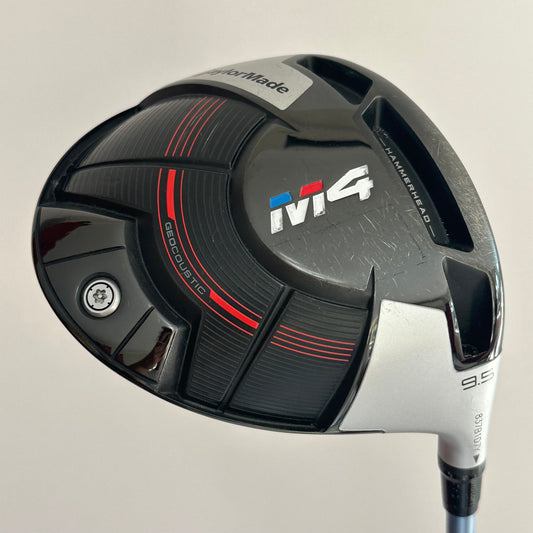 TaylorMade M4 9.5* Driver Stiff Flex Headcover Included