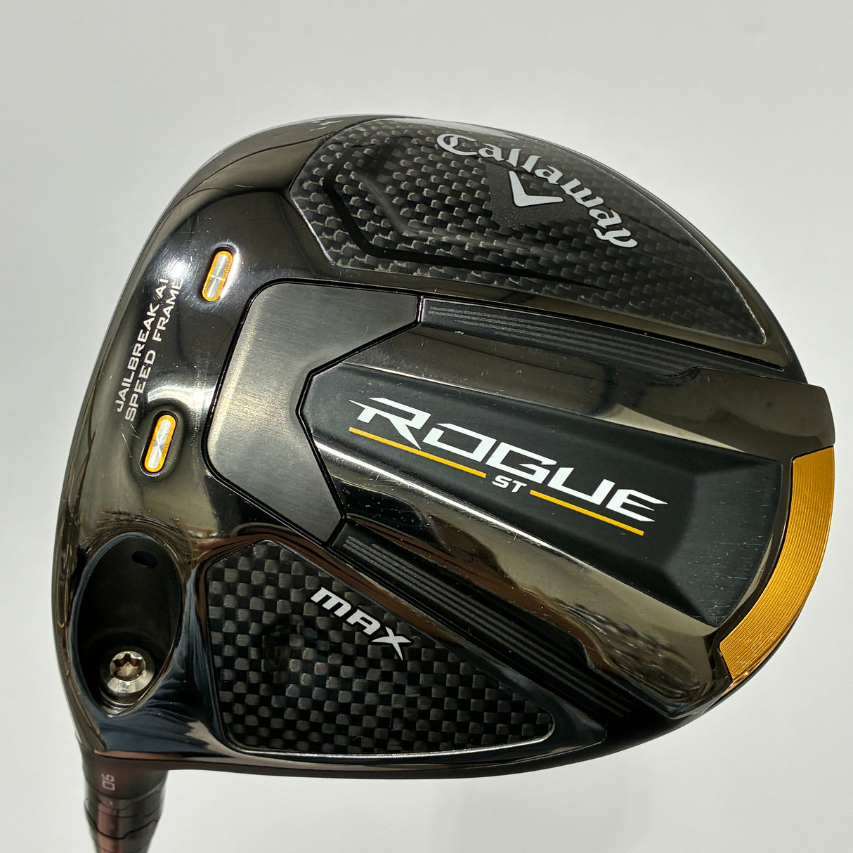 Left Hand Callaway Rogue ST Max 9.0* Driver Stiff Flex Headcover Included