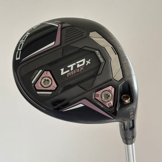 Ladies Cobra King LTDx Max 3 Wood Ladies Flex Headcover Included