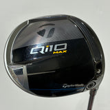 TaylorMade Qi10 Max 10.5* Driver Stiff Flex Headcover Included