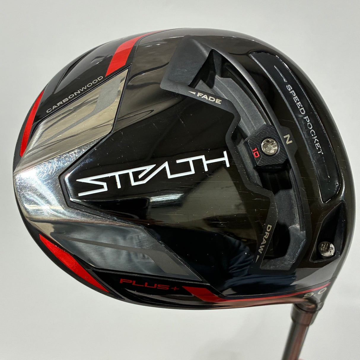 TaylorMade Stealth Plus+ 9.0* Driver Stiff Flex Headcover Included