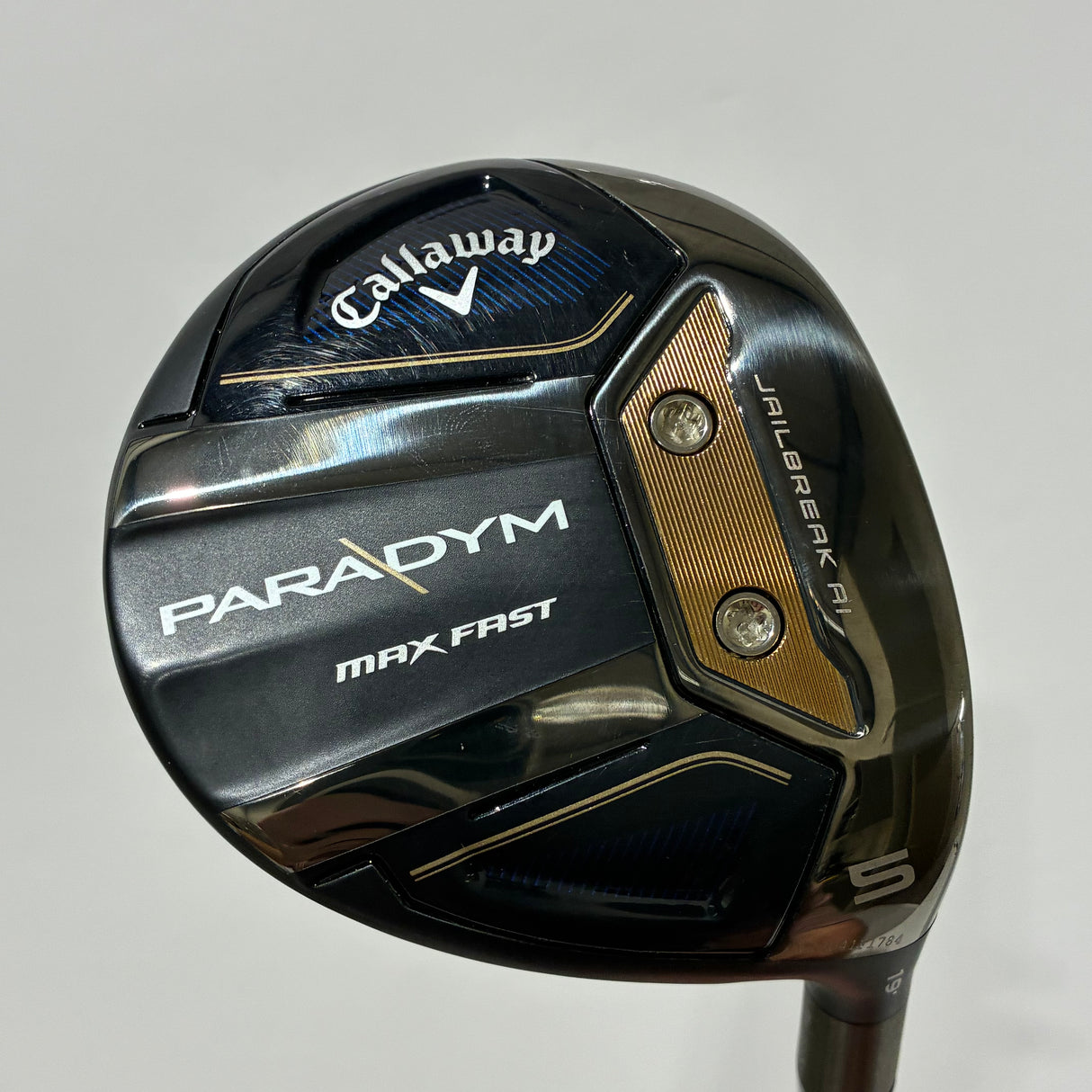 Callaway Paradym Max Fast 5 Wood Stiff Regular Flex Headcover Included