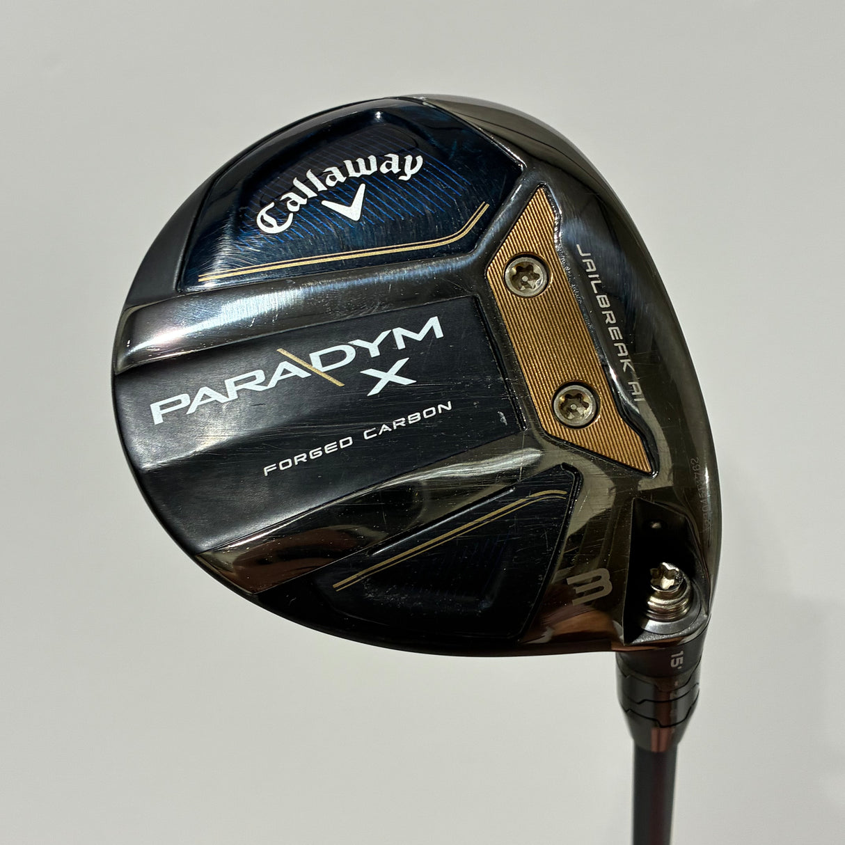 Callaway Paradym X 3 Wood Stiff Flex Headcover Included