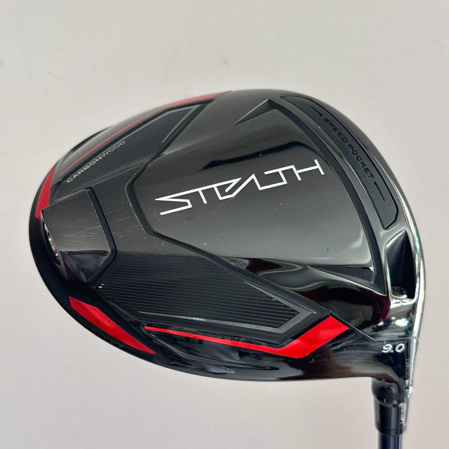 TaylorMade Stealth 9.0* Driver Stiff Flex Headcover Included