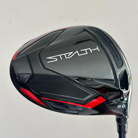 TaylorMade Stealth 9.0* Driver Stiff Flex Headcover Included