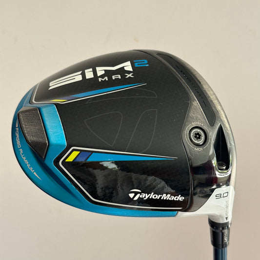 TaylorMade SIM2 Max 9.0* Driver Stiff Flex Headcover Included