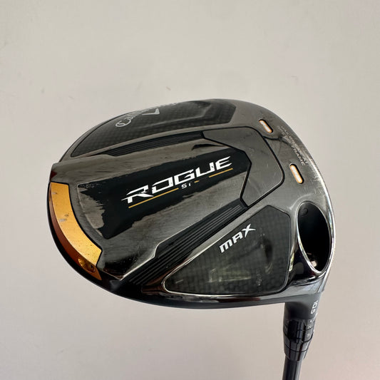 Callaway Rogue ST Max 10.5* Driver Stiff Flex Headcover Included