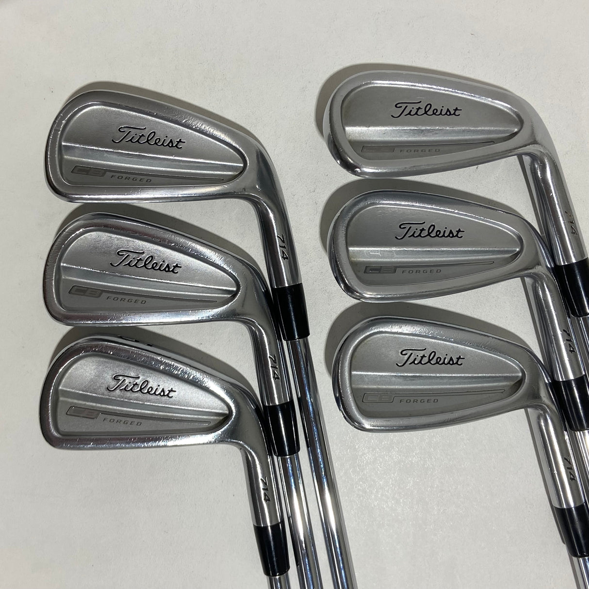Titleist CB 714 Iron Set 5-P Stiff Flex