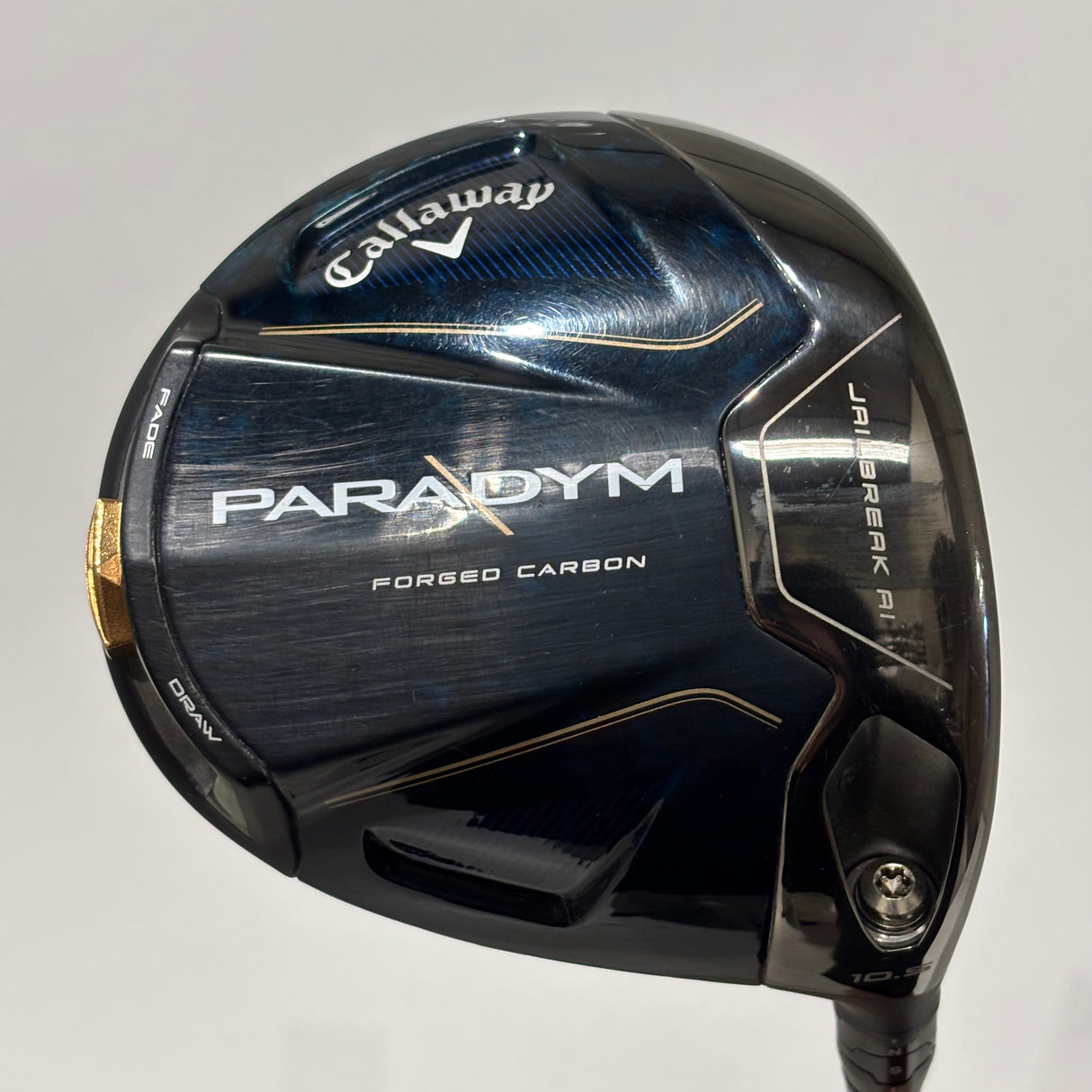 Callaway Paradym 10.5* Driver Stiff Flex Headcover Included
