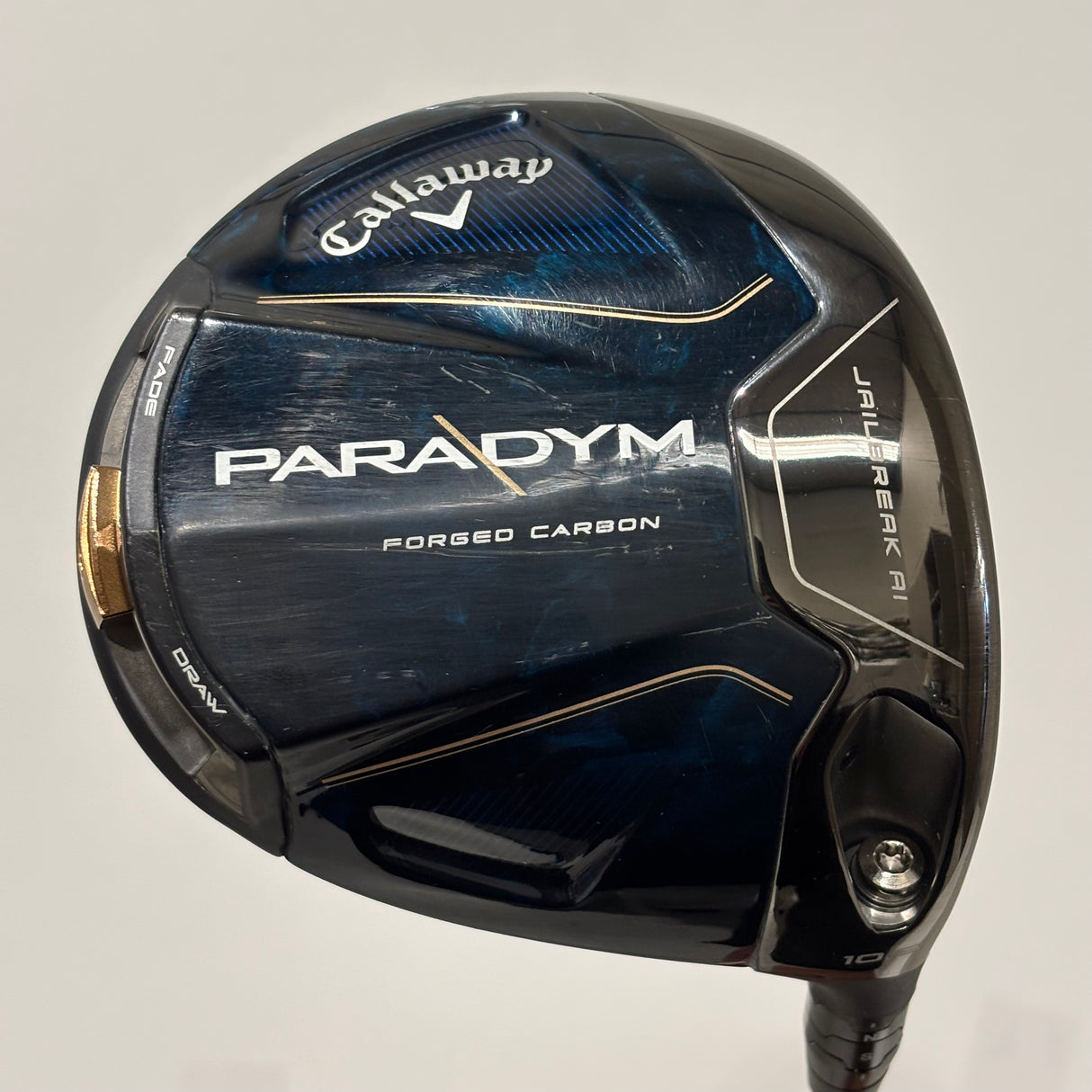 Callaway Paradym 10.5* Driver Stiff Flex Headcover Included
