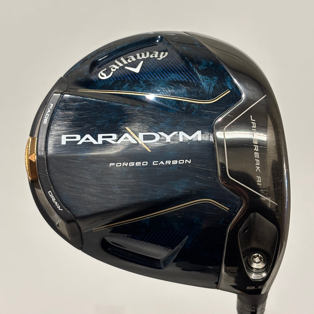 Callaway Paradym 9.0* Driver Stiff Flex Headcover Included