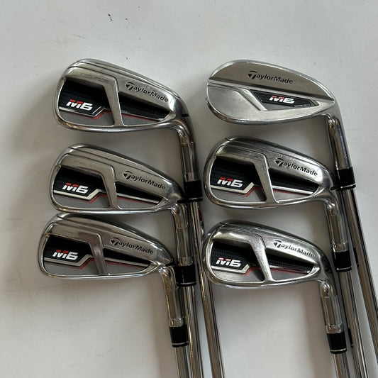 TaylorMade M6 Iron Set 6-P+S Stiff Flex