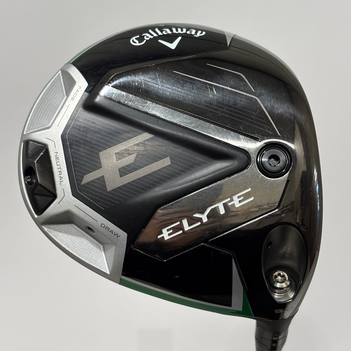 Callaway Elyte 9.0* Driver Stiff Flex Headcover Included