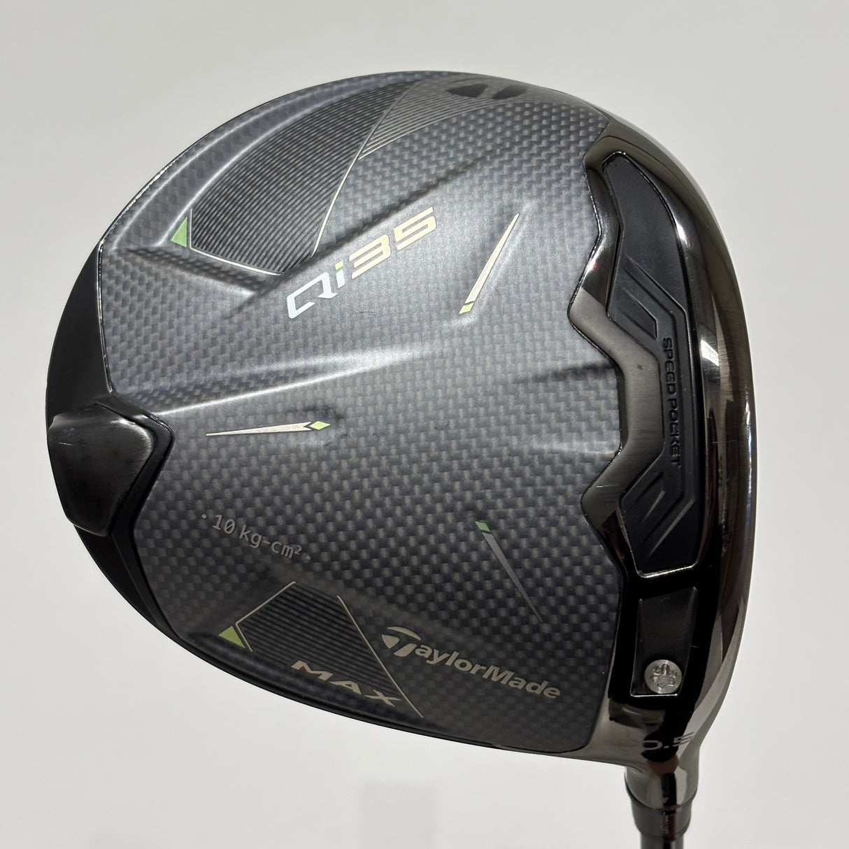 TaylorMade Qi35 Max 10.5* Driver Stiff Flex Headcover Included