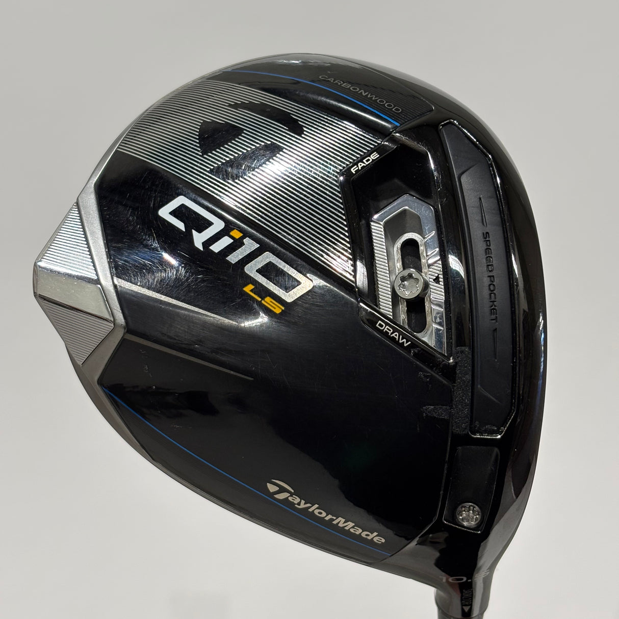 TaylorMade Qi10 LS 10.5* Driver Stiff Flex Headcover Included