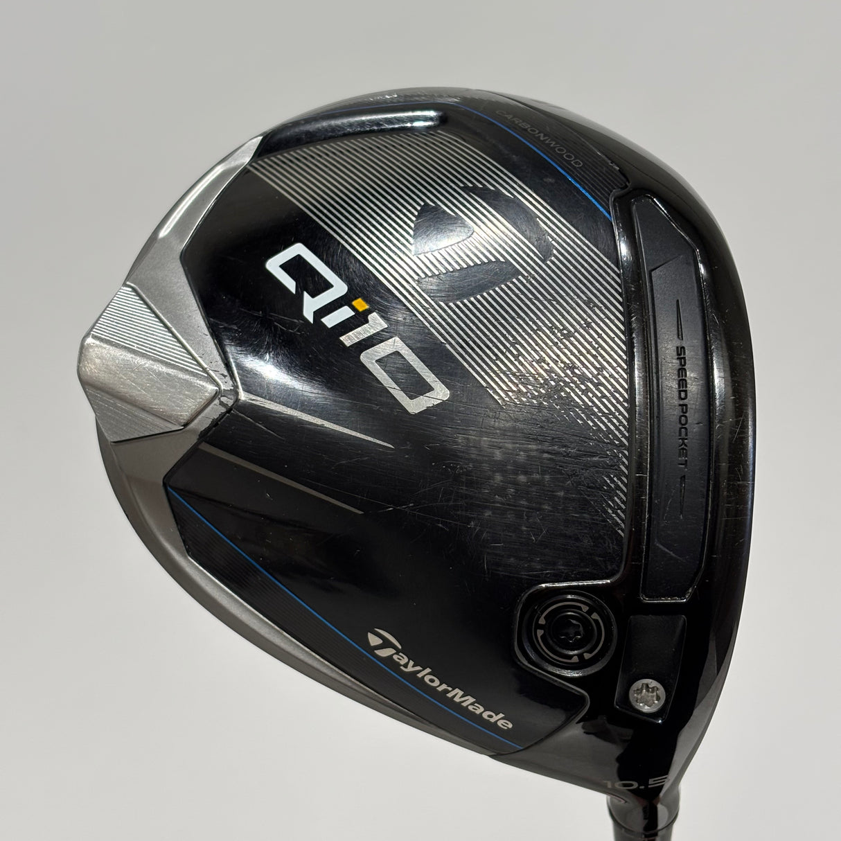 TaylorMade Qi10 10.5* Driver Regular Flex Headcover Included