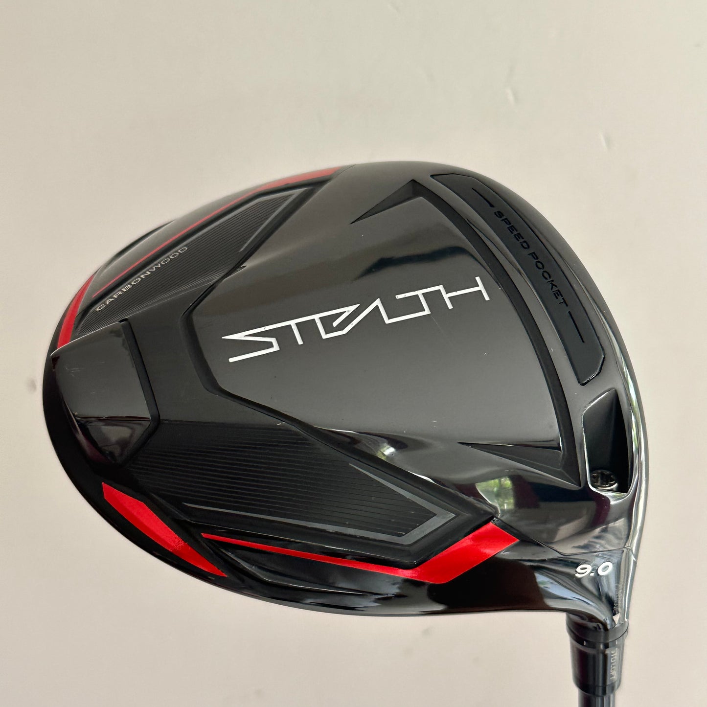 TaylorMade Stealth 9.0* Driver Stiff Flex Headcover Included