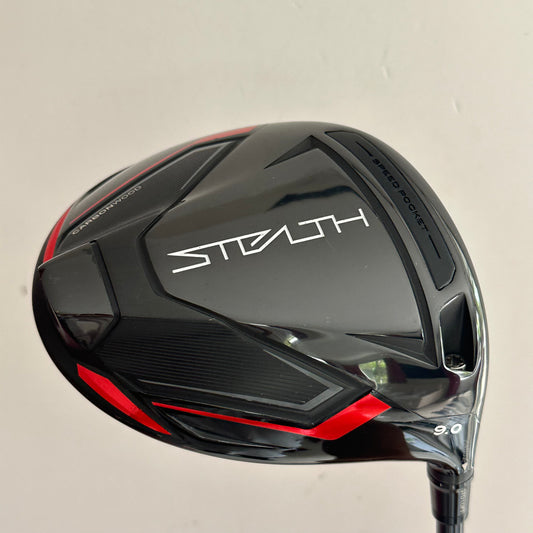 TaylorMade Stealth 9.0* Driver Stiff Flex Headcover Included