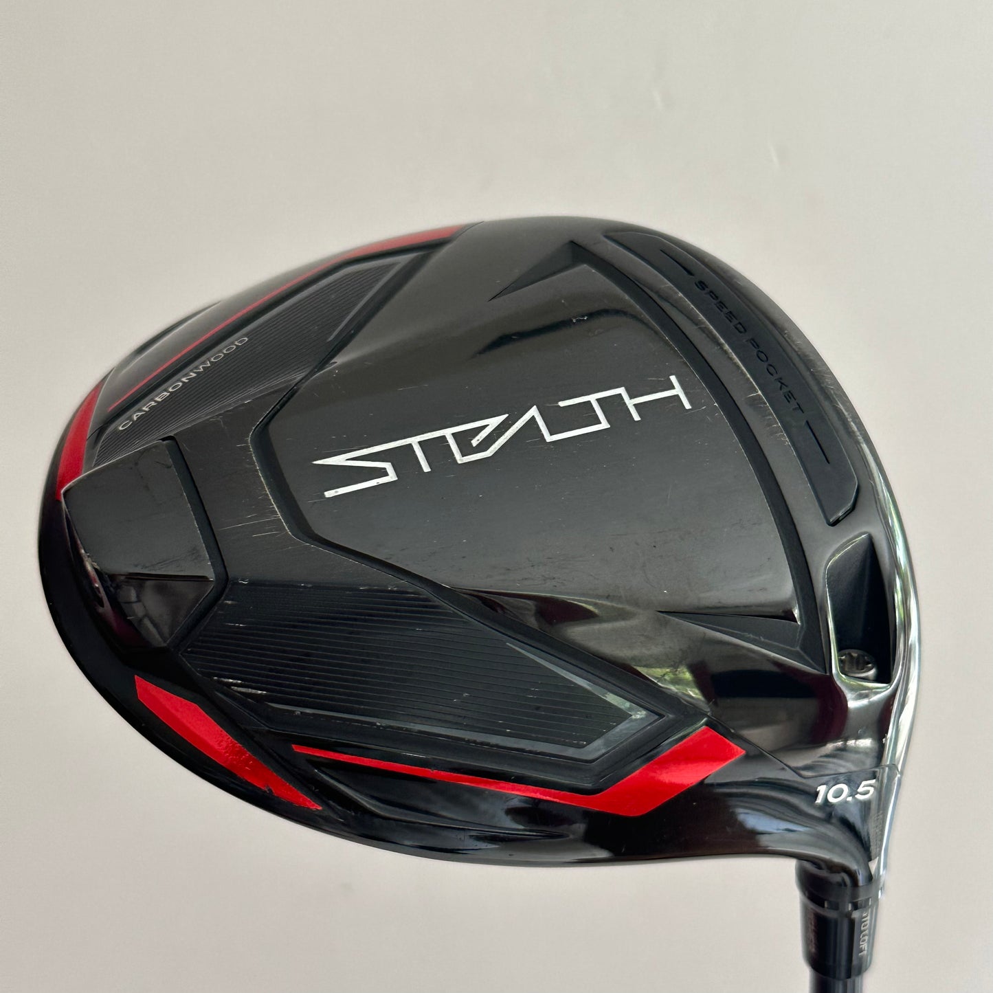TaylorMade Stealth 10.5* Driver Stiff Flex Headcover Included