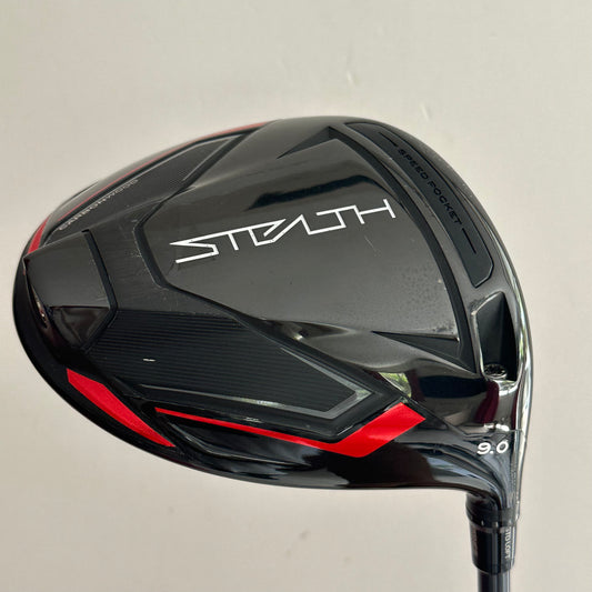 TaylorMade Stealth 9.0* Driver Stiff Flex Headcover Included