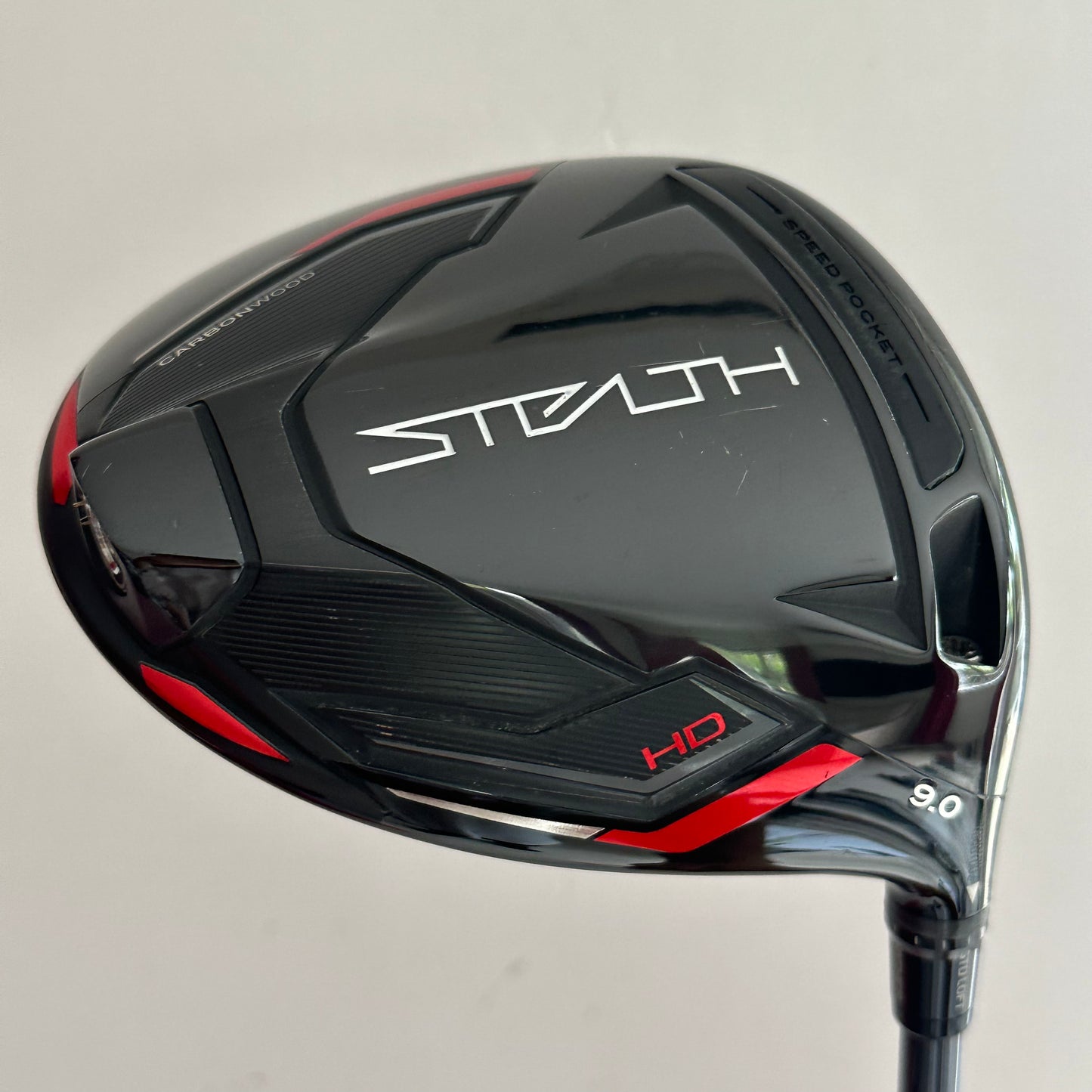 TaylorMade Stealth HD 9.0* Driver Stiff Flex Headcover Included