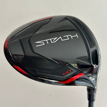 TaylorMade Stealth HD 9.0* Driver Stiff Flex Headcover Included