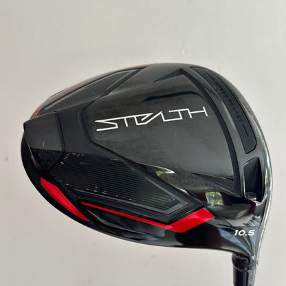 TaylorMade Stealth 10.5* Driver Stiff Flex Headcover Included