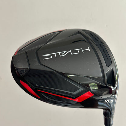 TaylorMade Stealth 10.5* Driver Stiff Flex Headcover Included