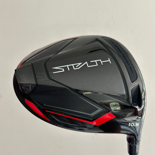 TaylorMade Stealth 10.5* Driver Stiff Flex Headcover Included