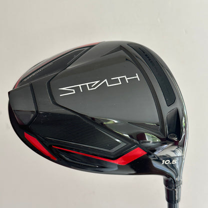 TaylorMade Stealth 10.5* Driver Stiff Flex Headcover Included