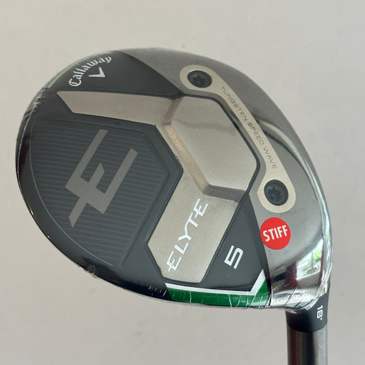 Brand New Callaway Elyte 5 Wood Stiff Flex Headcover Included