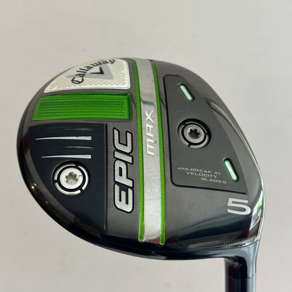 Callaway Epic Max 5 Wood Stiff Flex Headcover Included