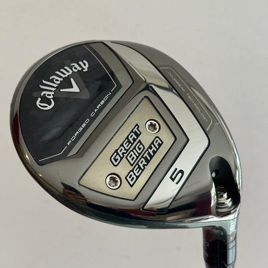 Callaway Great Big Bertha (2023) 5 Wood Stiff Flex Headcover Included