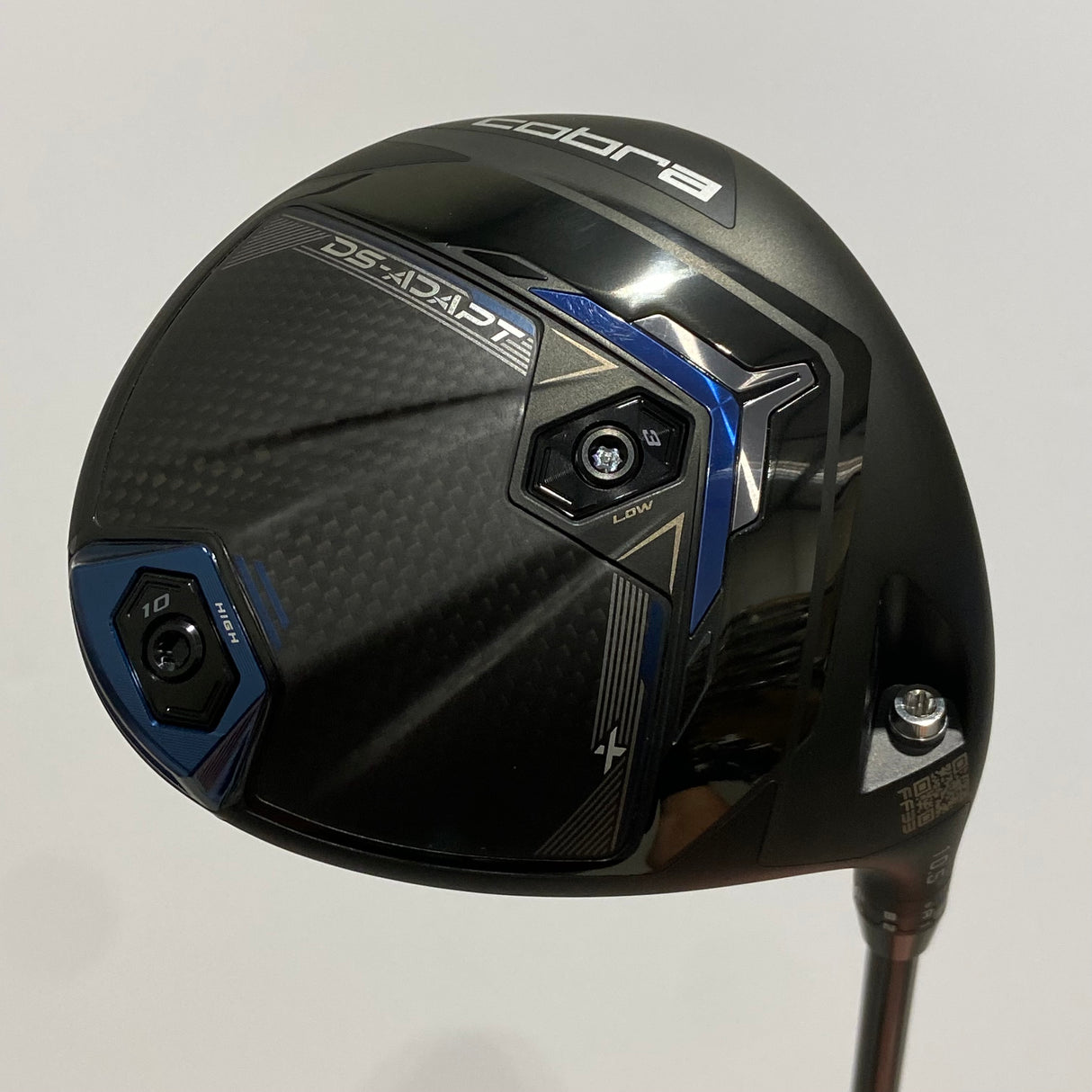 Cobra DS-Adapt X 10.5* Driver Stiff Flex Headcover Included