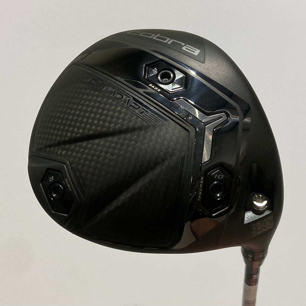 Cobra DS-Adapt LS 9.0* Driver Stiff Flex Headcover Included