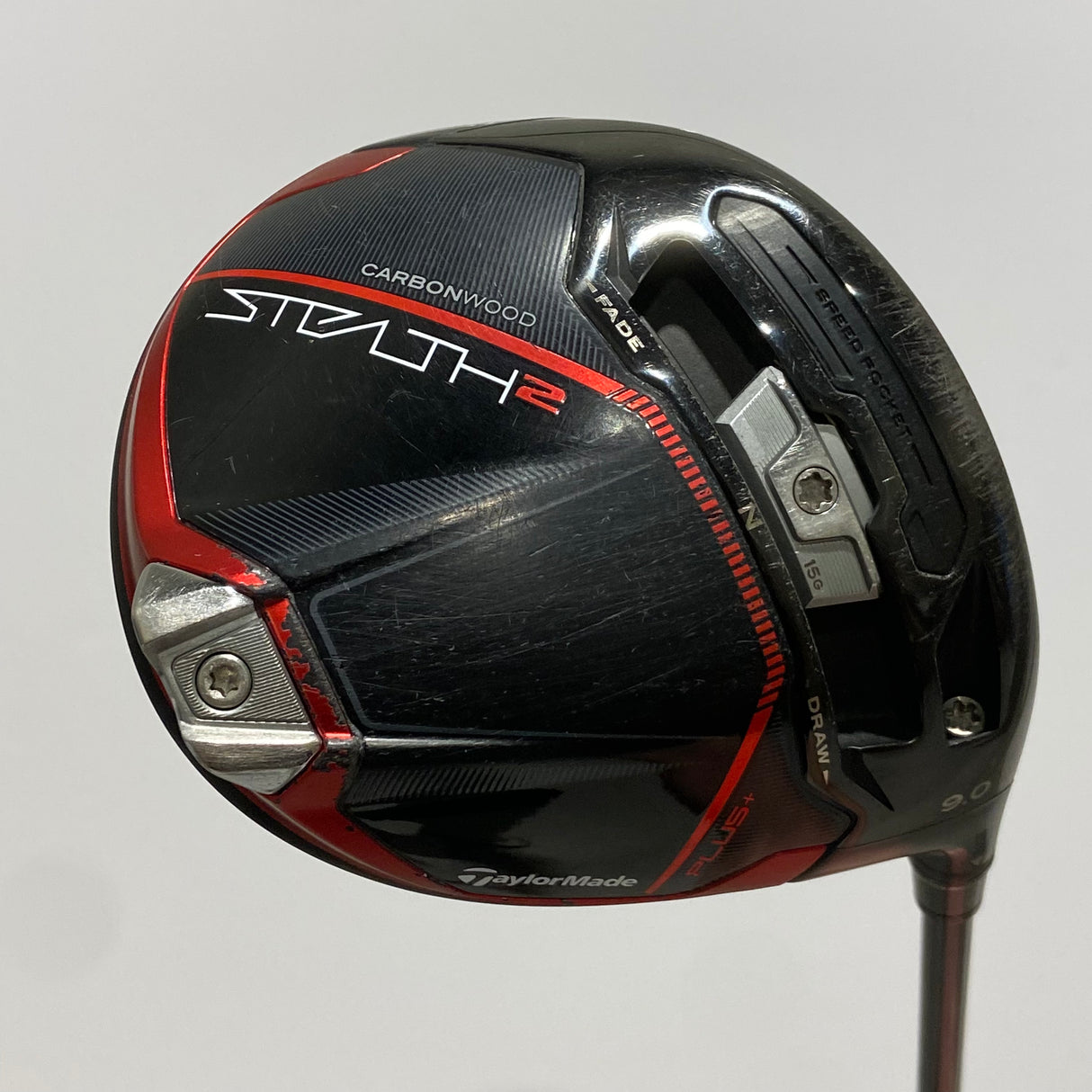 TaylorMade Stealth 2 Plus+ 9.0* Driver Stiff Flex Headcover Included