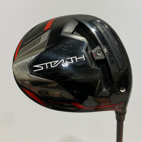 TaylorMade Stealth Plus+ 9.0* Driver Stiff Regular Flex Headcover Included
