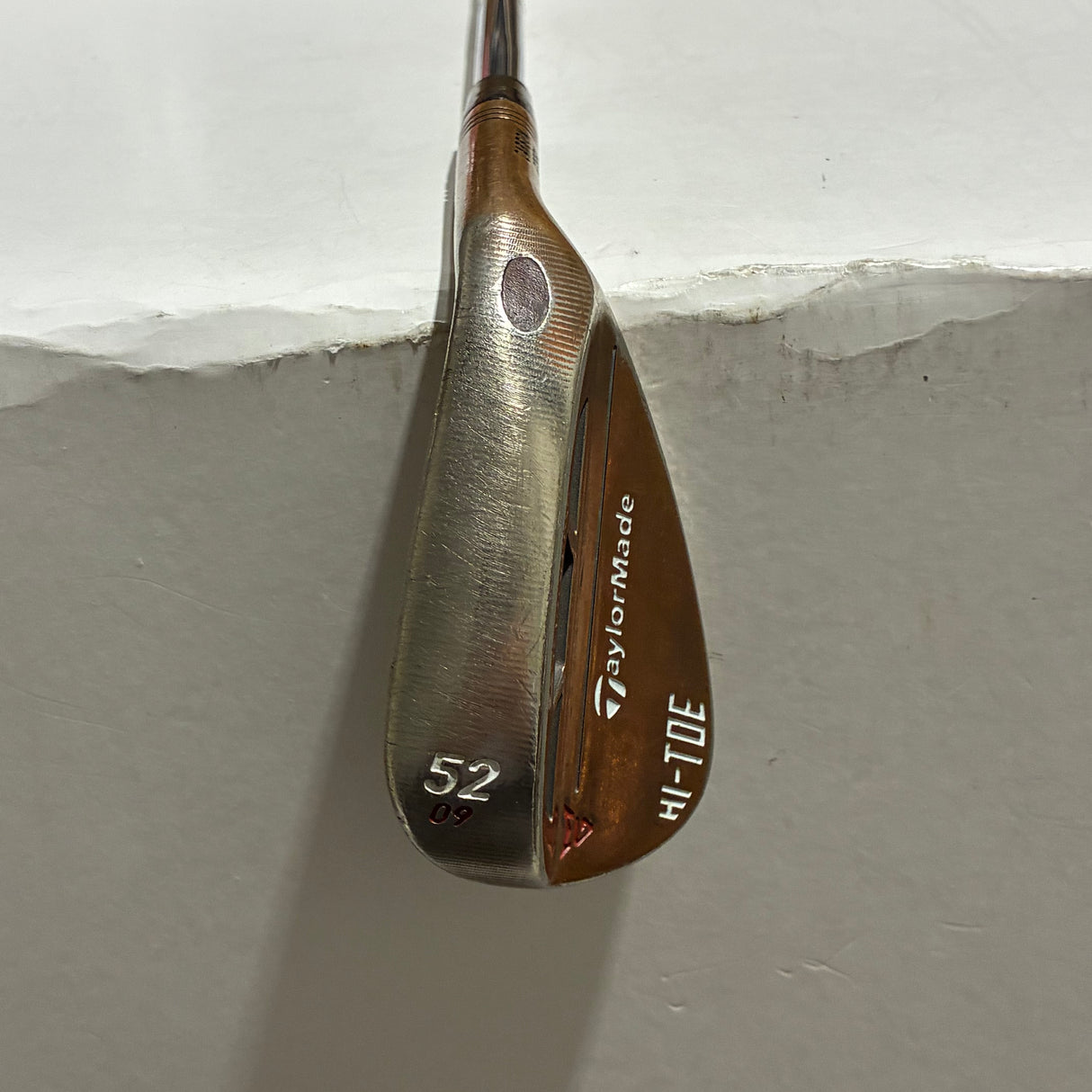 TaylorMade Milled Grind Hi-Toe 52*/09* Wedge